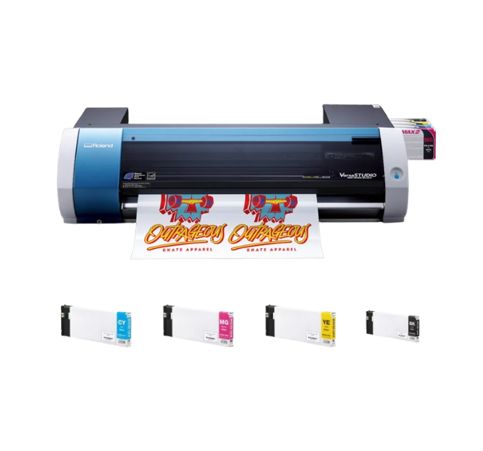 Desktop Printer & Cutter - BN-20A + CMYK Inks Bundle