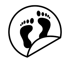 Floor Graphic sticker size (25.40 cm X 20.32 cm)