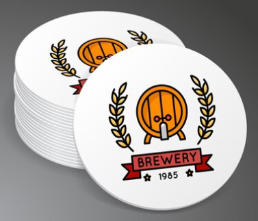 Printing on Coasters Image