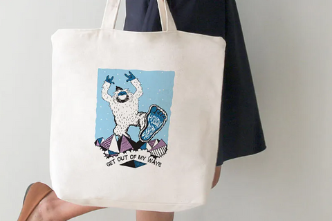 Tote Bags - Direct-Transfer-Film Printing Image
